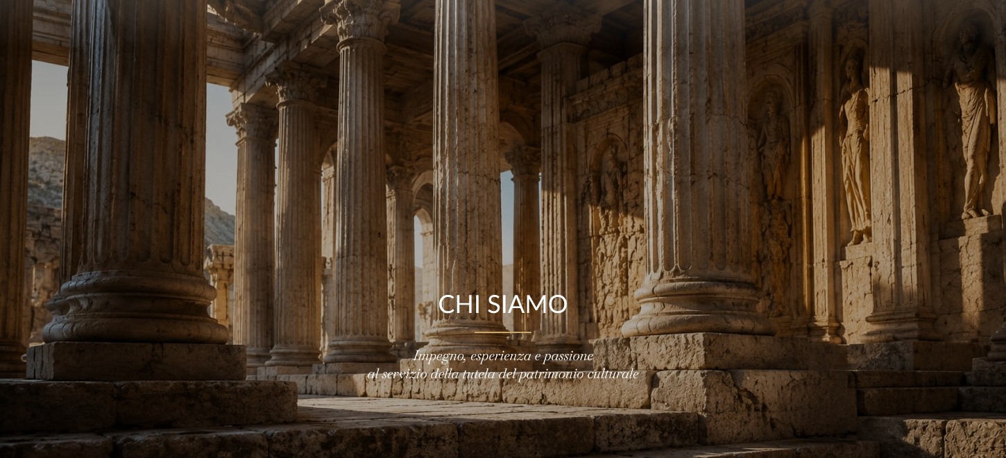 Architetture storiche: immagine di apertura della pagina Chi siamo